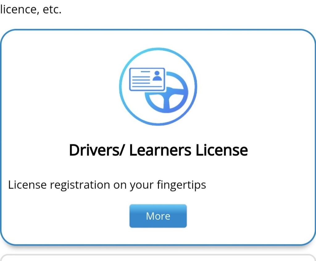 Online Driving Licence Download 2024, Guide Images 